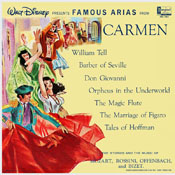 DQ-1265 Walt Disney Presents Famous Arias From Carmen And Other Operas