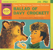 J4-752 Ballad Of Davy Crockett