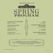 CM-0004 The Choral Master Series: Spring Program