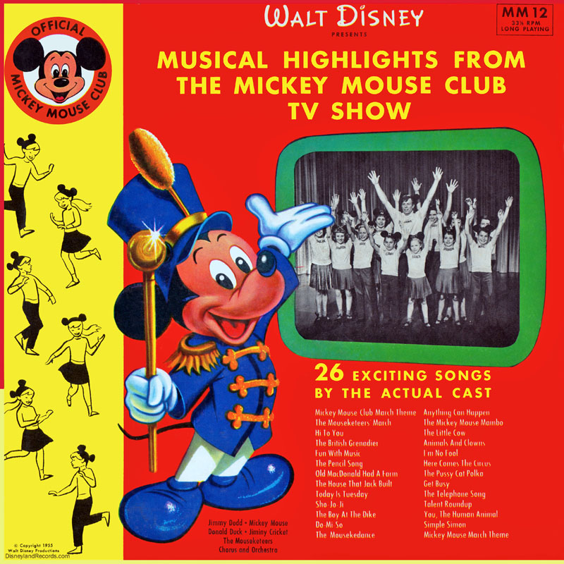 Mickey Mouse Club 10” Picture Disc  Shop the Disney Music Emporium  Official Store