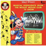 DQ-1227 Musical Highlights From The Mickey Mouse Club TV Show